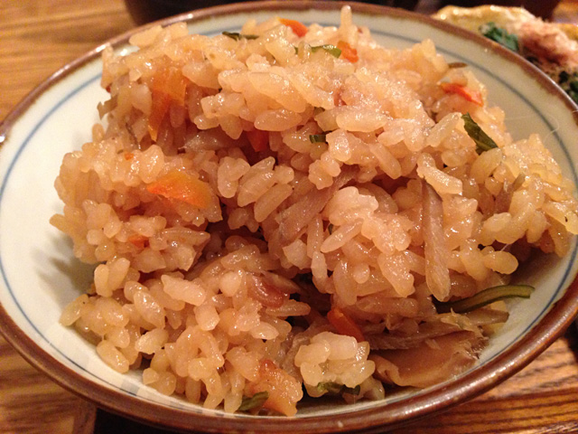 ふくしまオルガン堂・ごんぼ飯