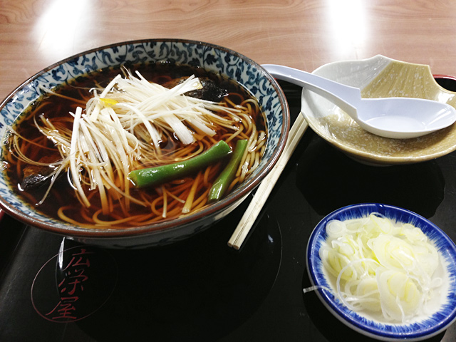 広栄屋のにしんそば760円