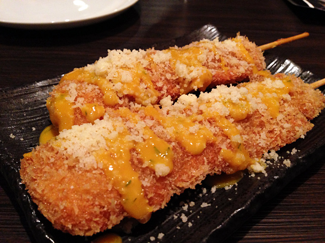 ビストロサリーブ、洋風串カツもおいしかった、とにかくこのお店はフードのレベルが高い!