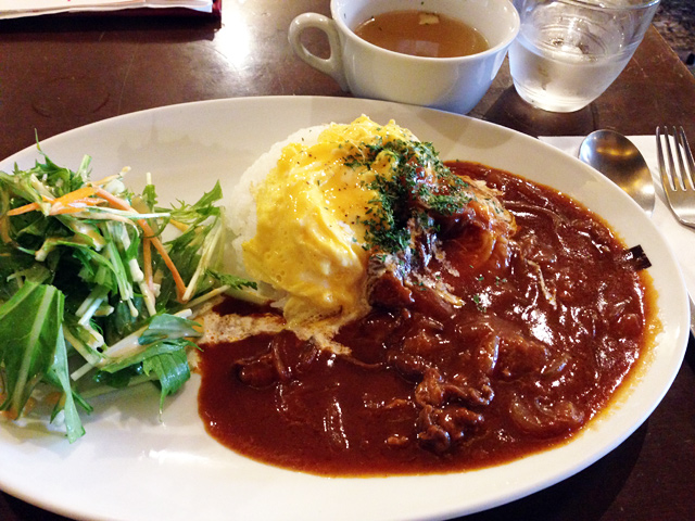440 12th Anniversary 500yen Lunch 6/2 ハヤシライス~ふんわり卵のせ~