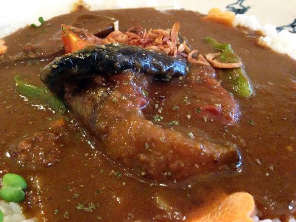 やさいカレーだけに、お野菜たくさん