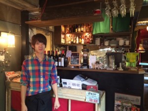 少し緊張されている、、、?