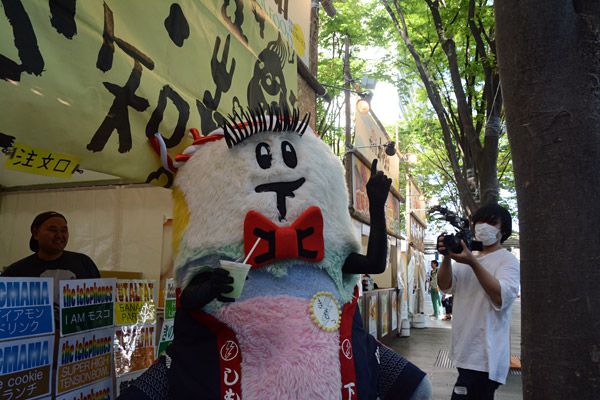 会場を徘徊していたら、しもっきーとは縁の深い下北沢のお店「風知空知」さんを発見したよ