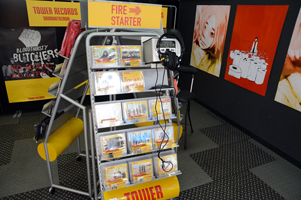 こちらの試聴機は、全国のタワレコスタッフがイチオシのアーティストを送りだすためのレーベル。全国のタワレコが自信をもってオススメするアーティストばかりなので、要チェック!!