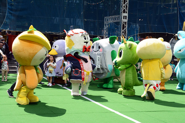 ラジオ体操はまだ序章、、、このあと、ゆるキャラたちにとって想定していないような試練が行われるのであった!