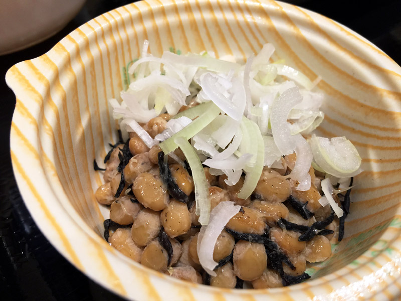 ひじきって最近食べてないなぁ、「ひじき納豆」