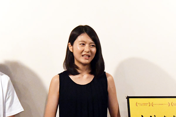 チエコ役・佐藤菜月さん