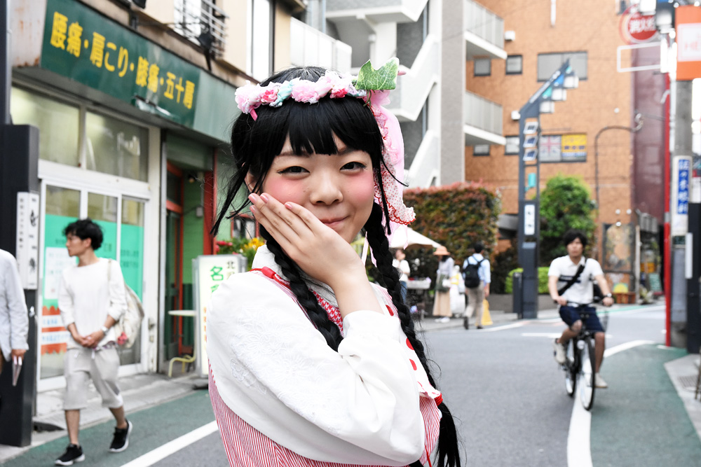 5月24日に下北沢に来た際のぼけちゃん