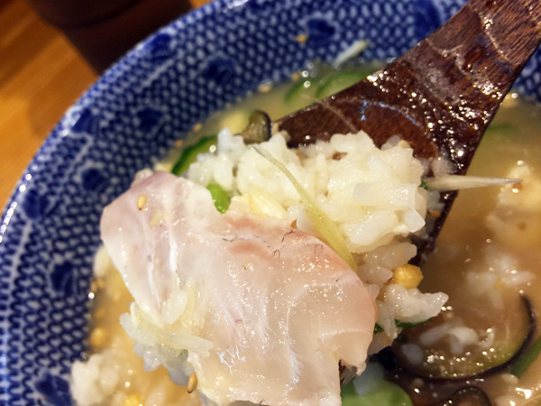こちらにも真鯛のカルパッチョ