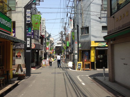 下北沢・モスバーガー