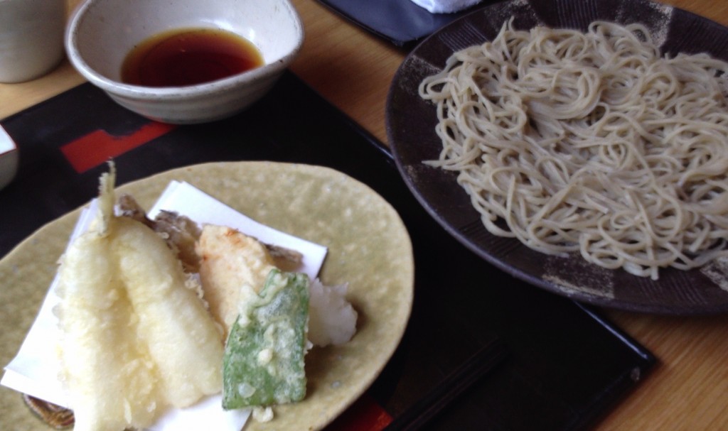 お蕎麦と天ぷら