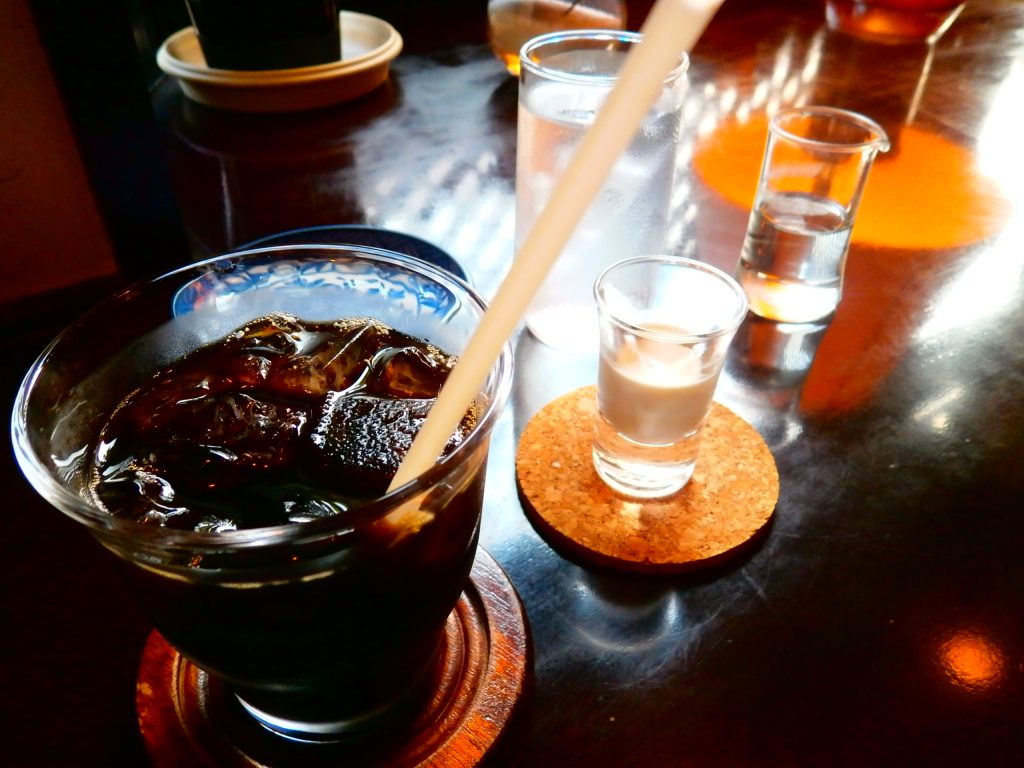 カフェドパルファン アイスコーヒー