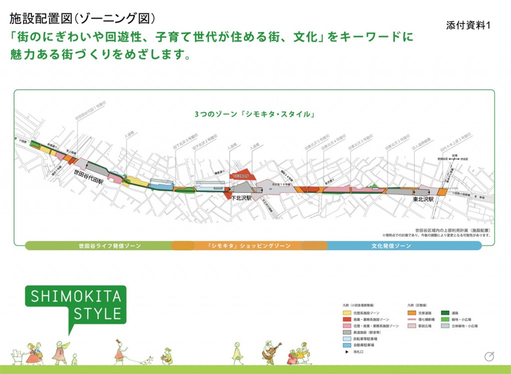 施設配置図（ゾーニング図）