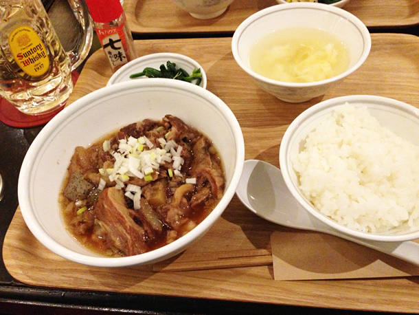 シモバルvol.2 cafe hou-houの牛すじ定食