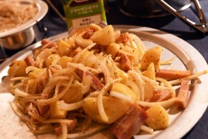 「ジャーマンポテト チーズカレー味」