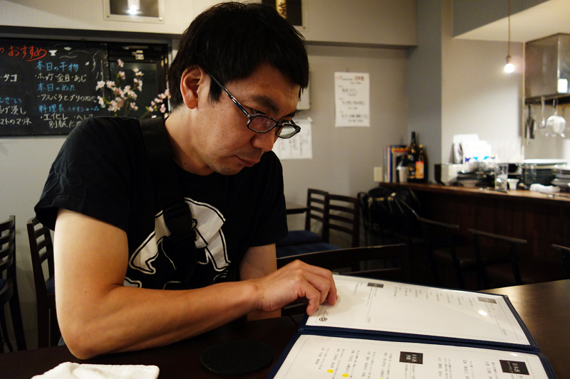 ドリンクメニューには日本酒がこれでもかという勢いで並んでいます