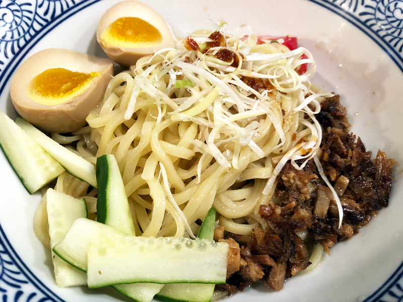らーめん頭の「冷やし中華」800円(税込)