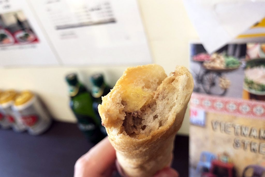 とても長いですが、細いこともあり食べるのにはちょうどいい大きさです