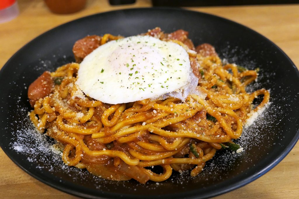 東京焼き麺スタンドの「スーパーナポリタン」
