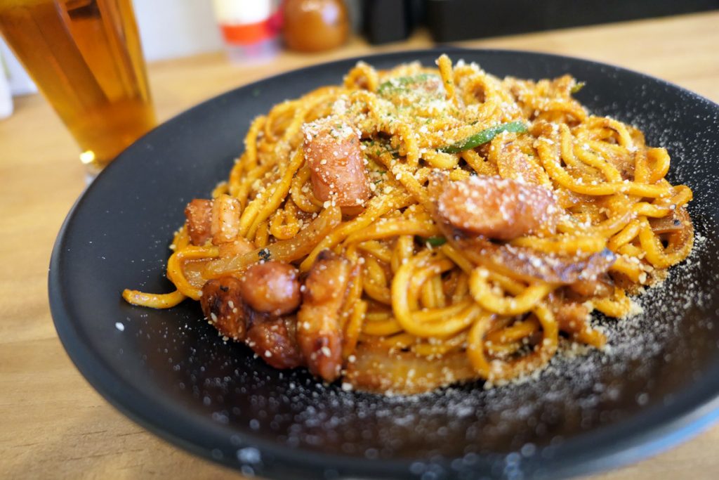 東京焼き麺スタンドの「スーパーナポリタン」