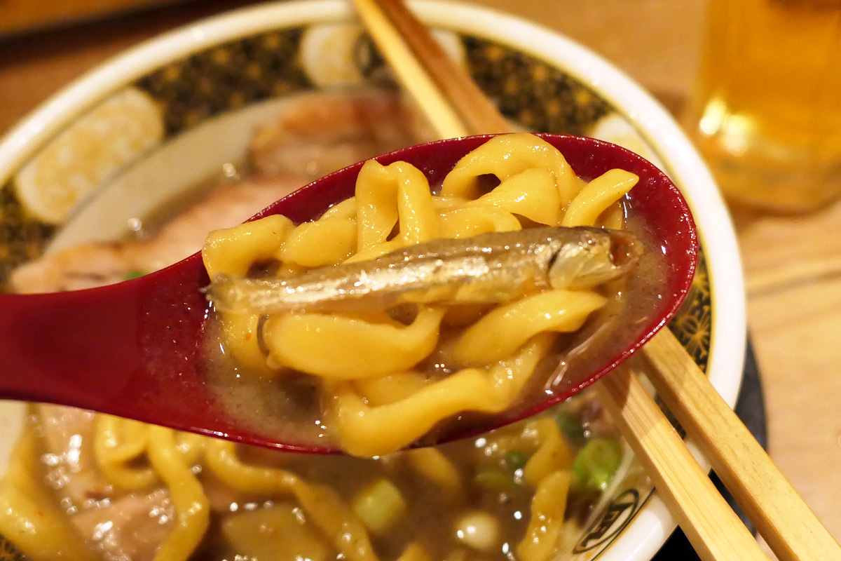 煮干し自体も入ってます