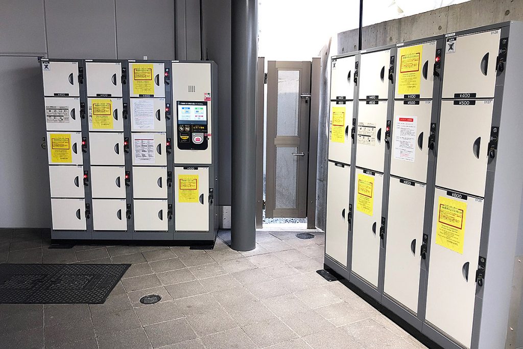 いつの間にか新設されていた、京王井の頭線中央口改札出て左手にあるコインロッカー