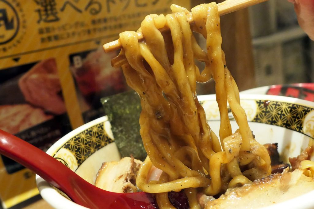めっちゃ麺に絡むカレー(煮干し)