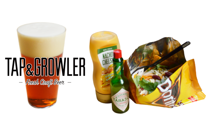 10. TAP&GROWLER 限定コラボビール「I♥下北沢」&メキシカンDorilocos