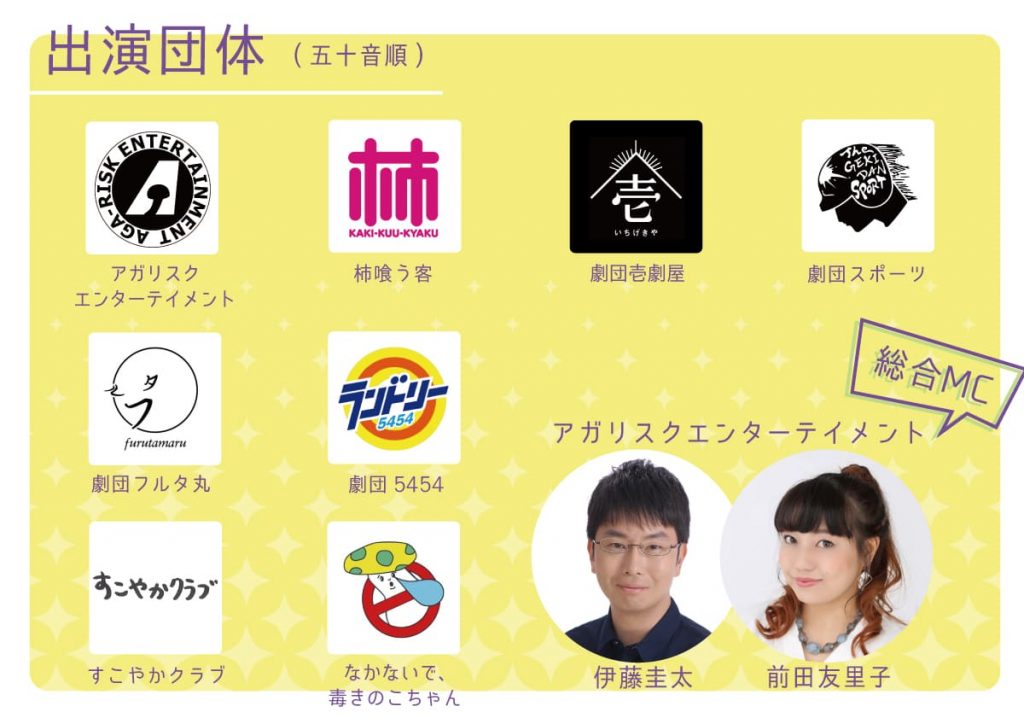 路上演劇祭3 参加劇団