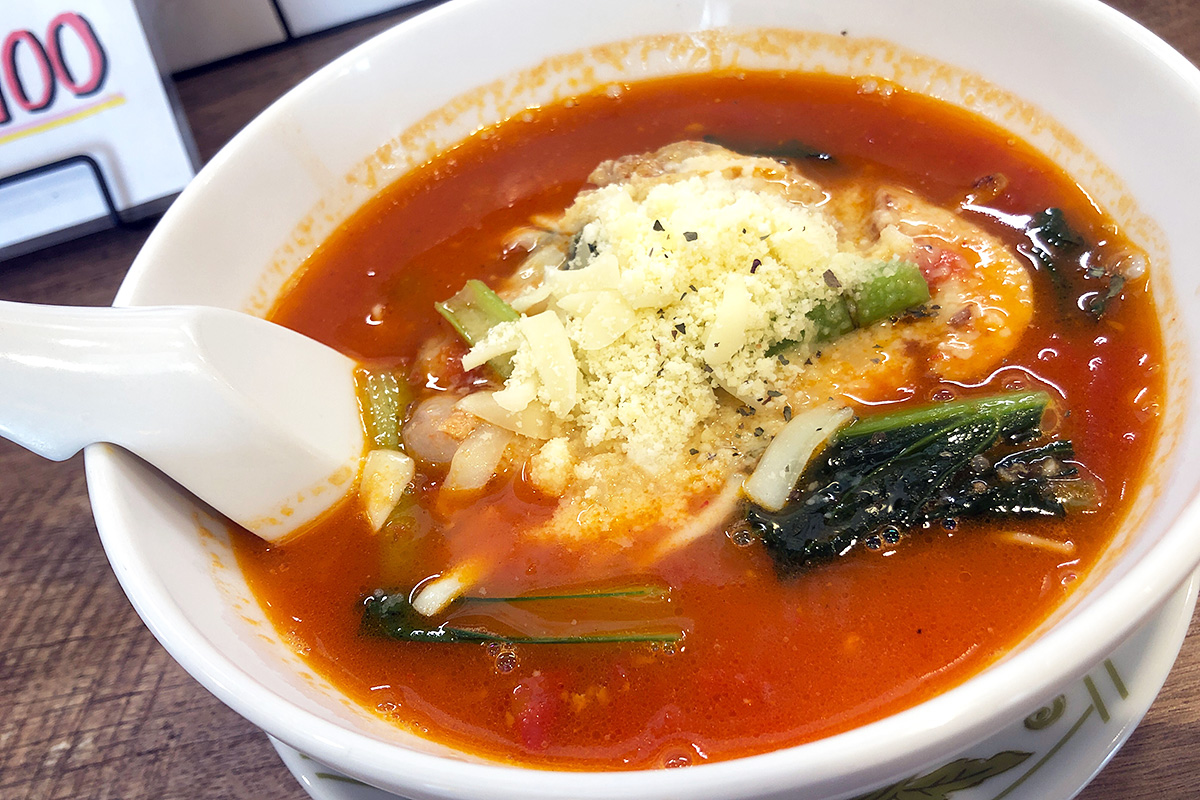オーダーしたのは「太陽のチーズラーメン」