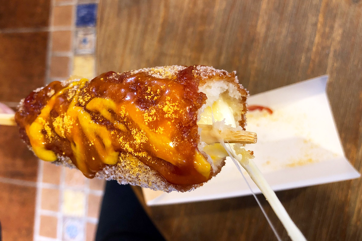 チーズのびるわーーー、のびーるわーーー
