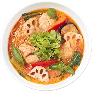 94. 太陽のトマト麺 下北沢支店 『太陽のグリーンスパイストマト麺』