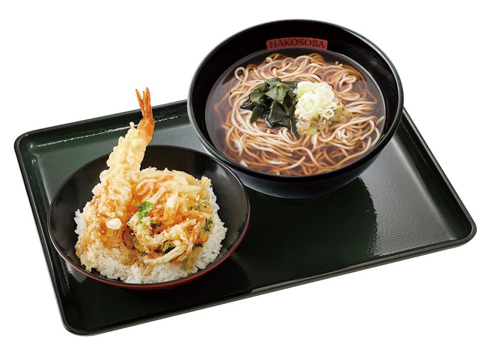 ミニ海老かき揚げ丼セット