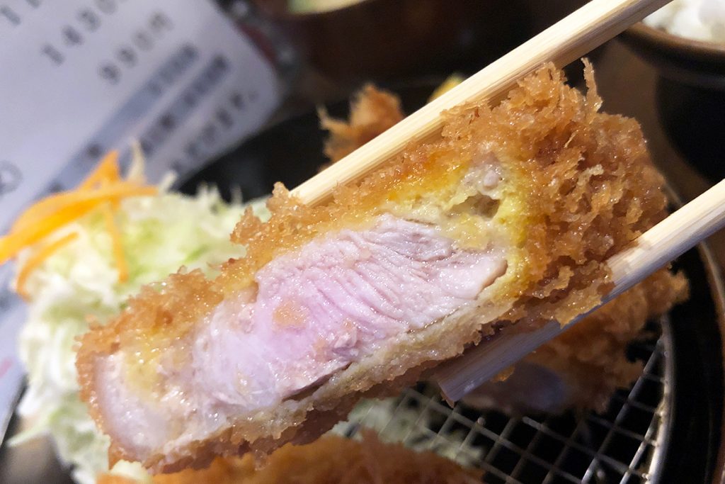 国産厳選豚をつかったロースかつ