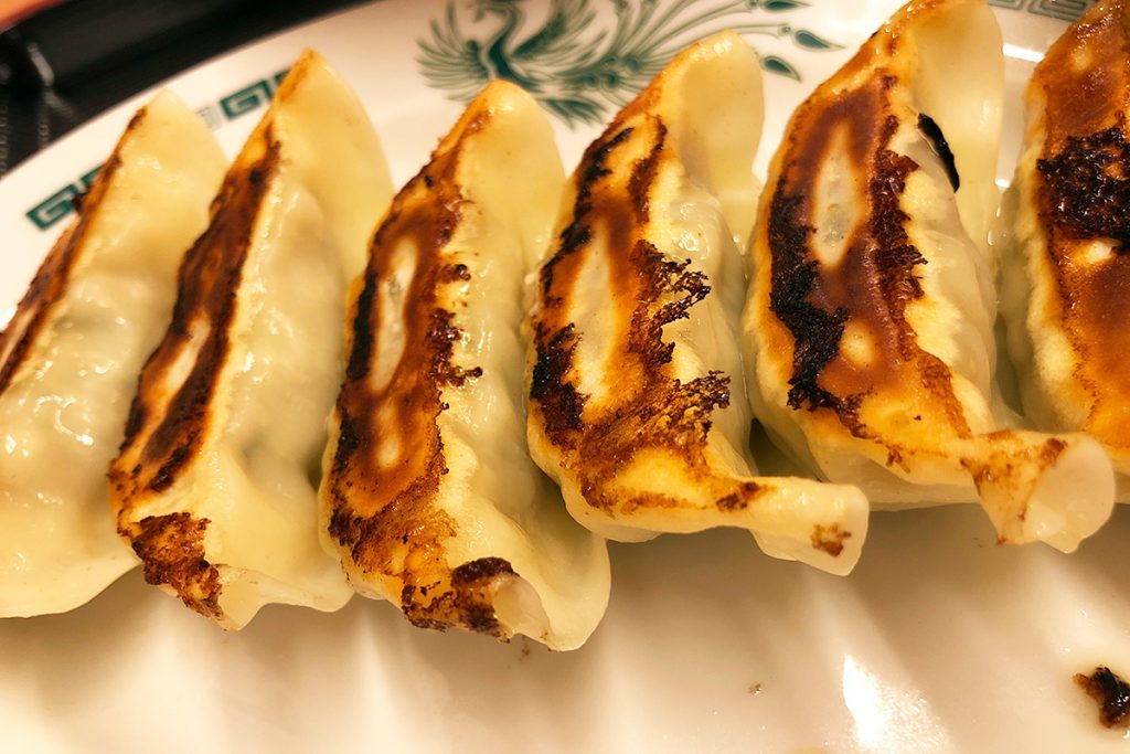 リニューアルされて美味しくなった餃子