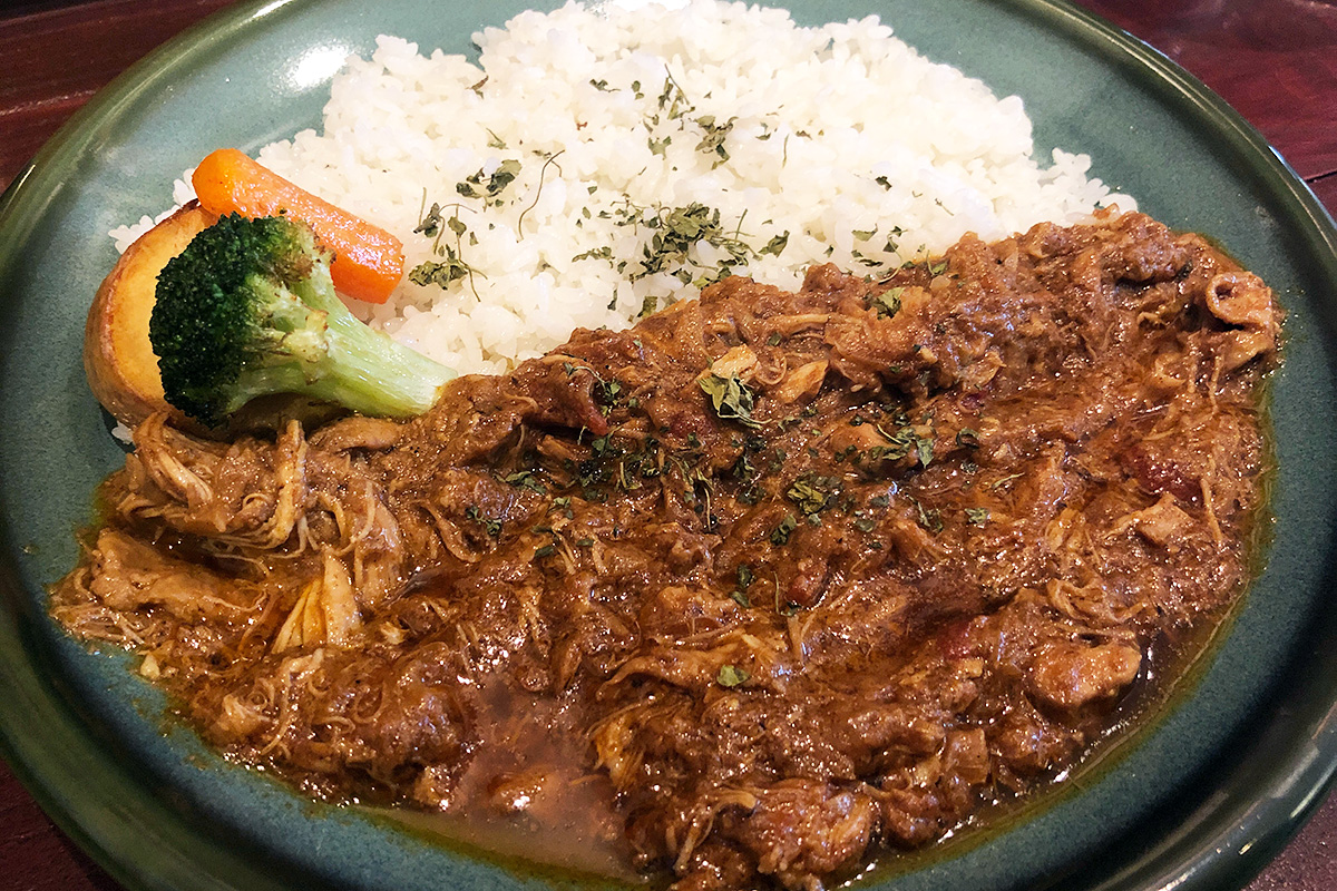 E-itou Curryの「パキスタン無水カレー」