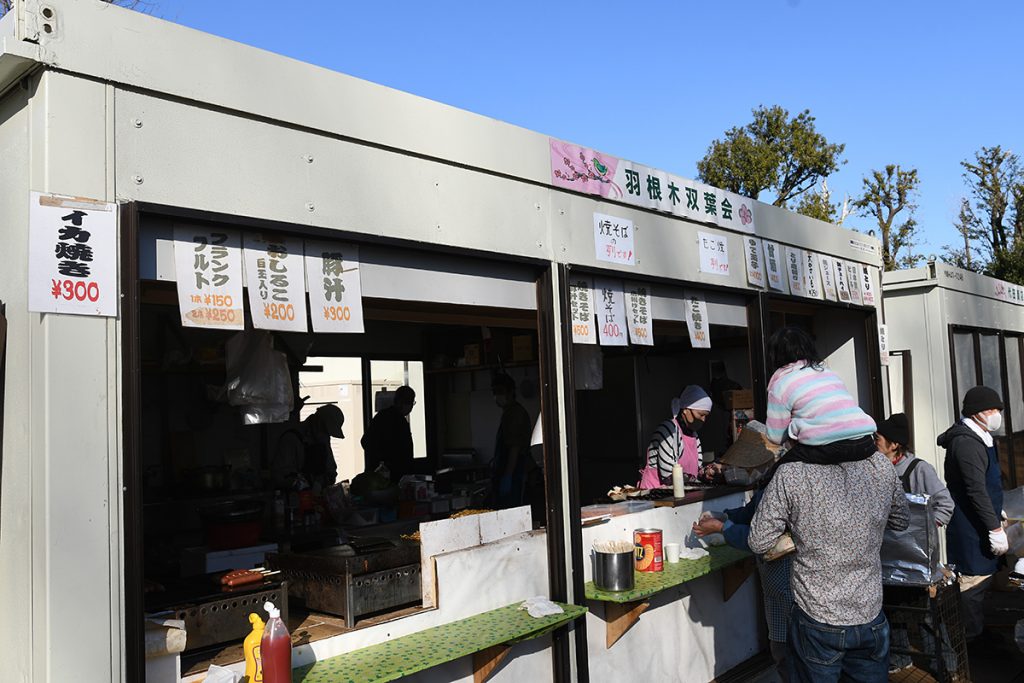 屋台フードもあります