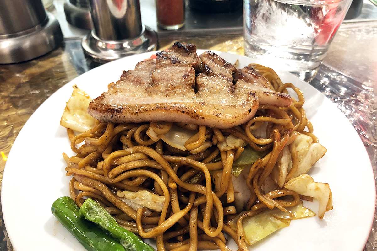 「佐助豚バラのてっちゃん焼きそば」もきましたー