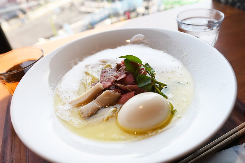 『Shimokita noodle』味玉付き1050円(税込)