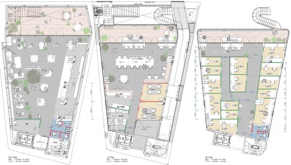 「いいオフィス下北沢」平面図