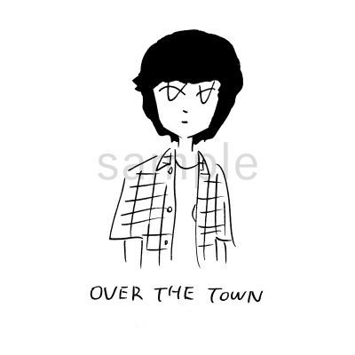 「街の上で」⻘ver.イラスト