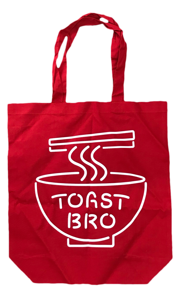 TOAST BRO × 珉亭   コットン・トートバッグ