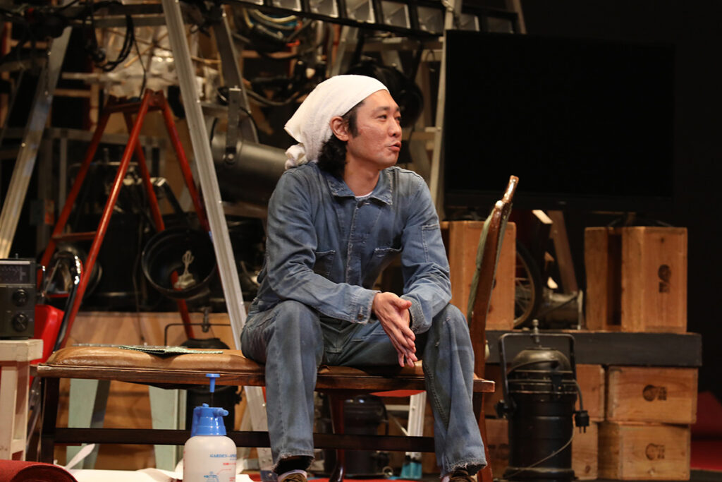 御笠ノ忠次- 2020.6.1 本多劇場 DISTANCE 撮影:和田咲子