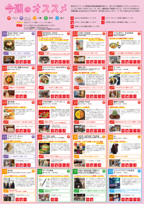 「下北沢WEEKLY」2020年7月27日発行号 お店情報・クーポン面