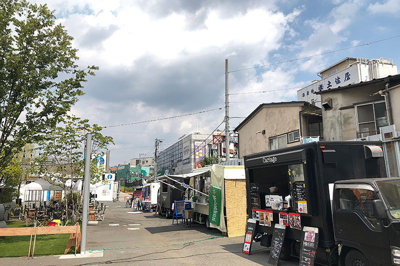 久しぶりに「下北線路街 空き地」へ