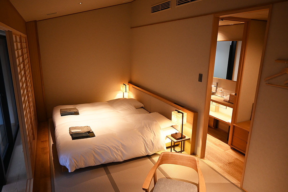思い立ったらすぐに露天風呂へ、お風呂好きには最高のお部屋です