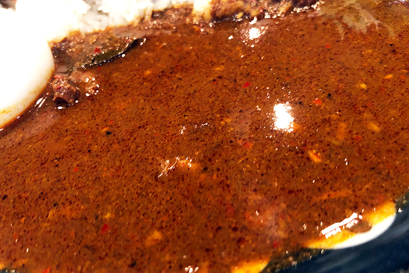 粘度低めのサラサラカレー