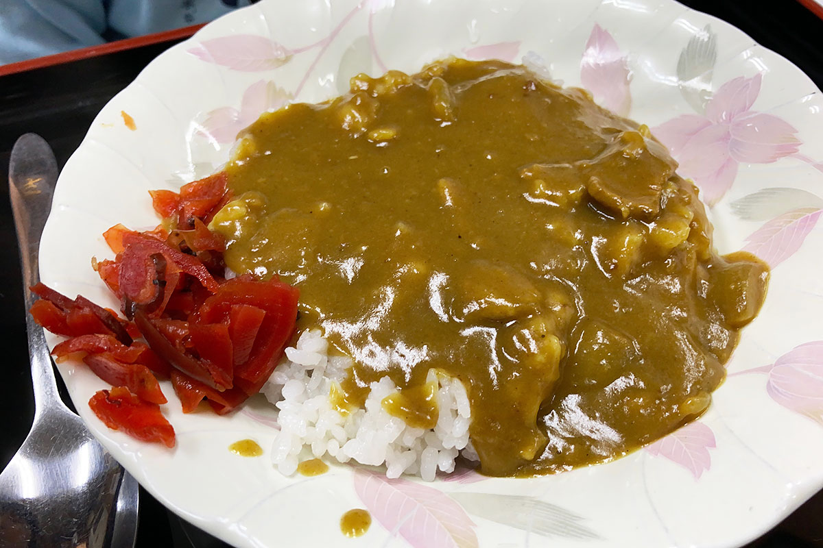 こちらもオススメ。ザ!おそば屋さんのカレーライス!「ミニカレー」400円は、麺類と一緒に頼むと200円で付けられますー