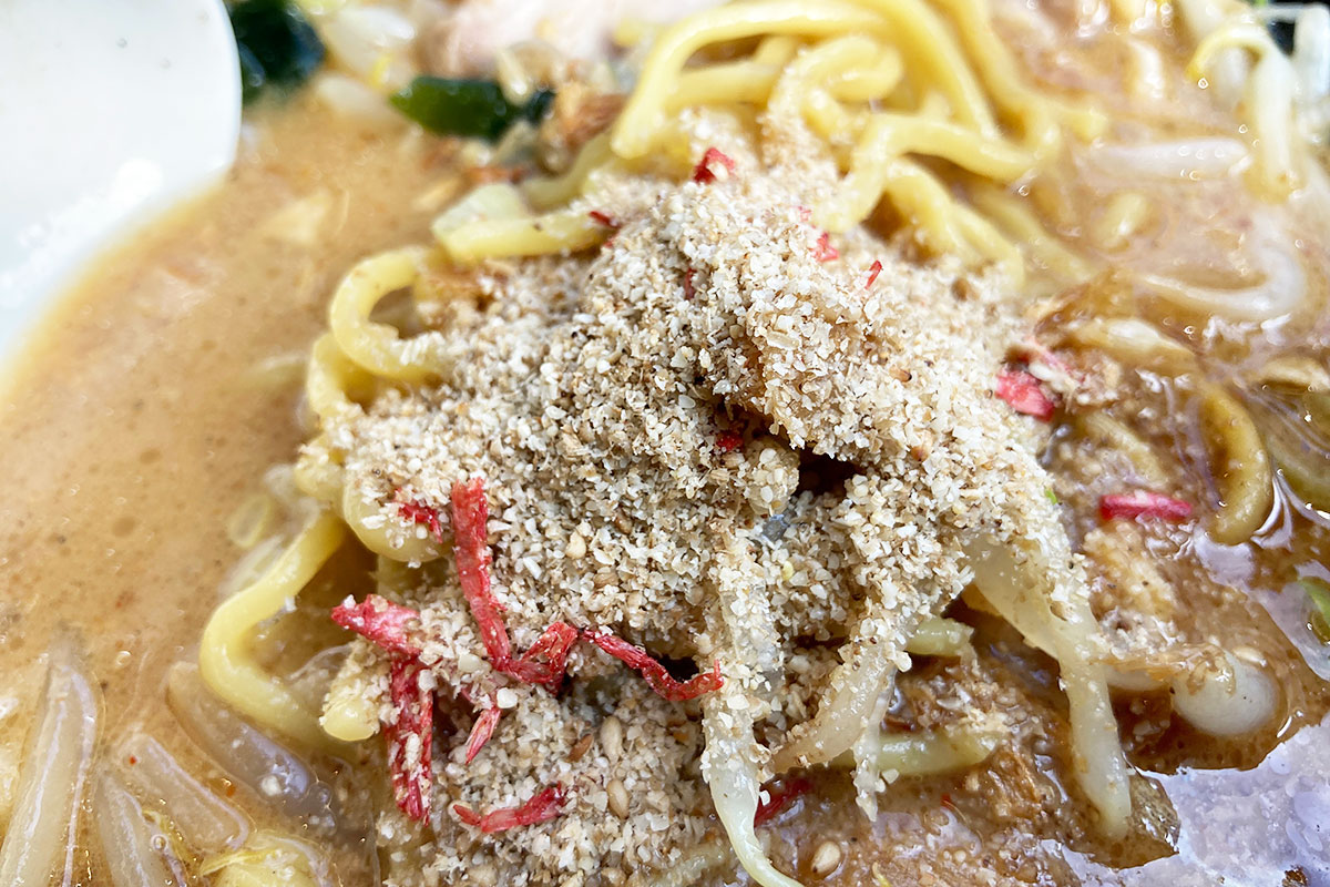 珍しかったのが海老すりごま、海老とごまの旨味がたまらない