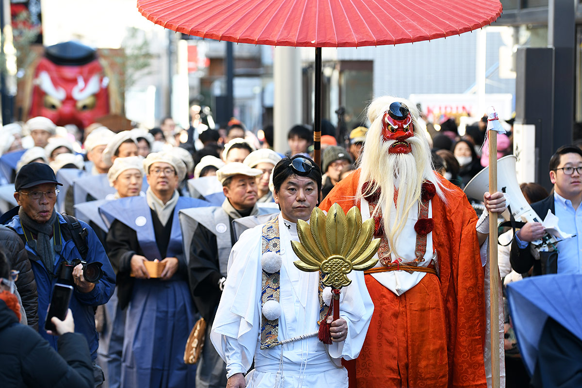 『第88回(2020年)下北沢天狗まつり』の様子